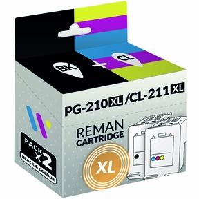 Compatible Canon PG-210XL/CL-211XL Negro/Color Pack