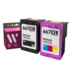 Compatible HP 667XL Negro/Color Pack